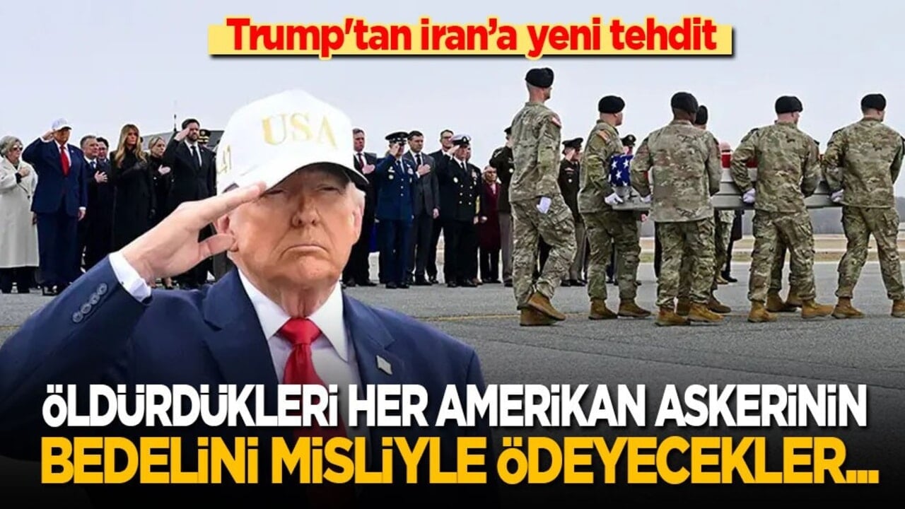 Trump'tan İran’a yeni tehdit: Öldürdükleri her Amerikan askerinin bedelini misliyle ödeyecekler...
