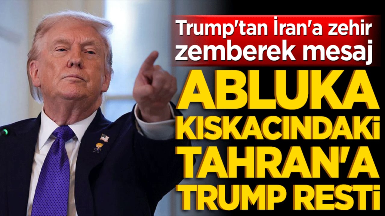 Trump'tan İran'a zehir zemberek mesaj: "Liderleri artık yok, zaman onlar için daralıyor!"