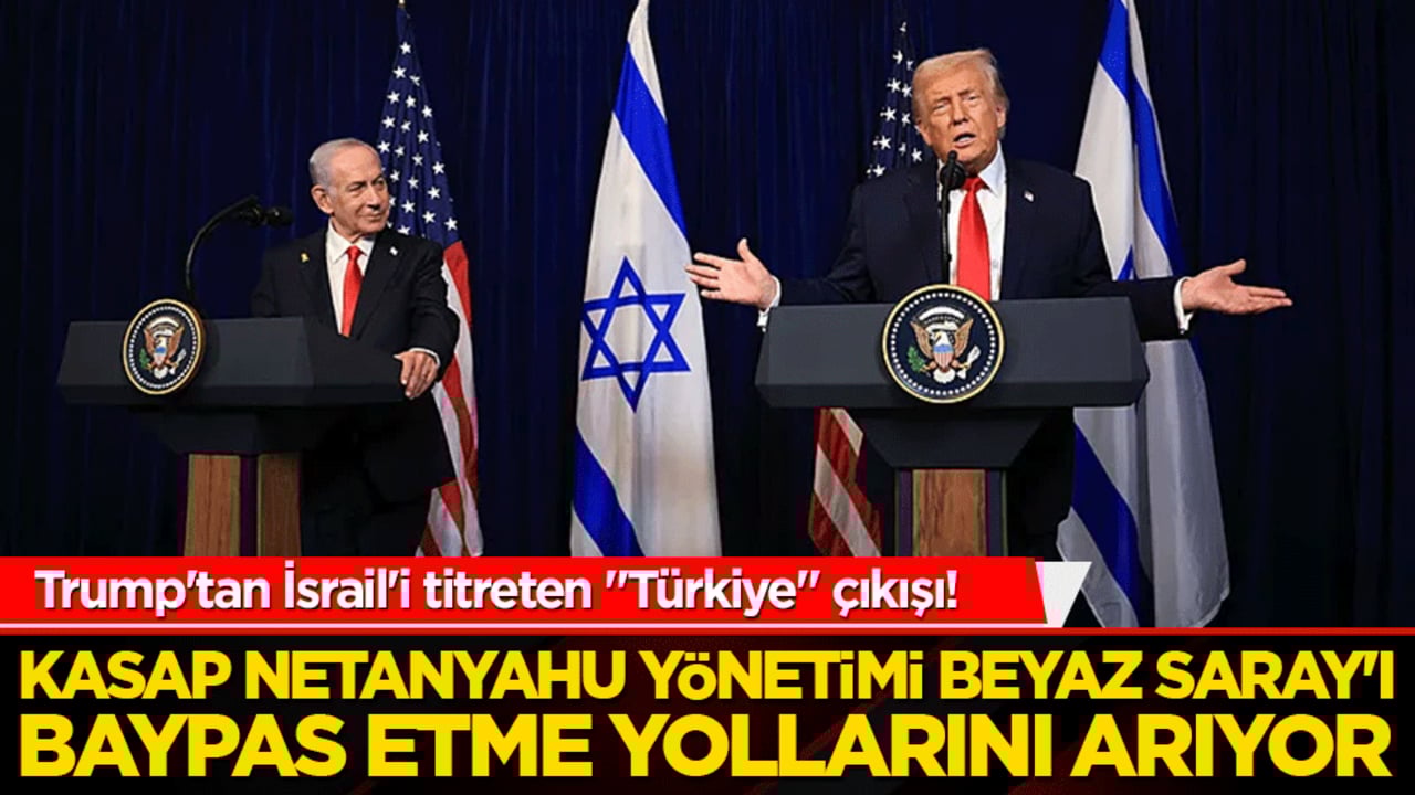 Trump'tan İsrail'i titreten "Türkiye" çıkışı! Tel Aviv'de F-35 alarmı: Netanyahu yönetimi Beyaz Saray'ı baypas etme yollarını arıyor