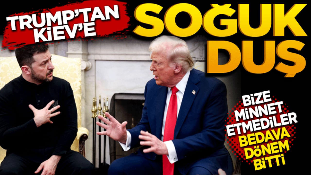 Trump’tan KİEV’e soğuk duş! Minnet göstermediler bedava dönem bitti