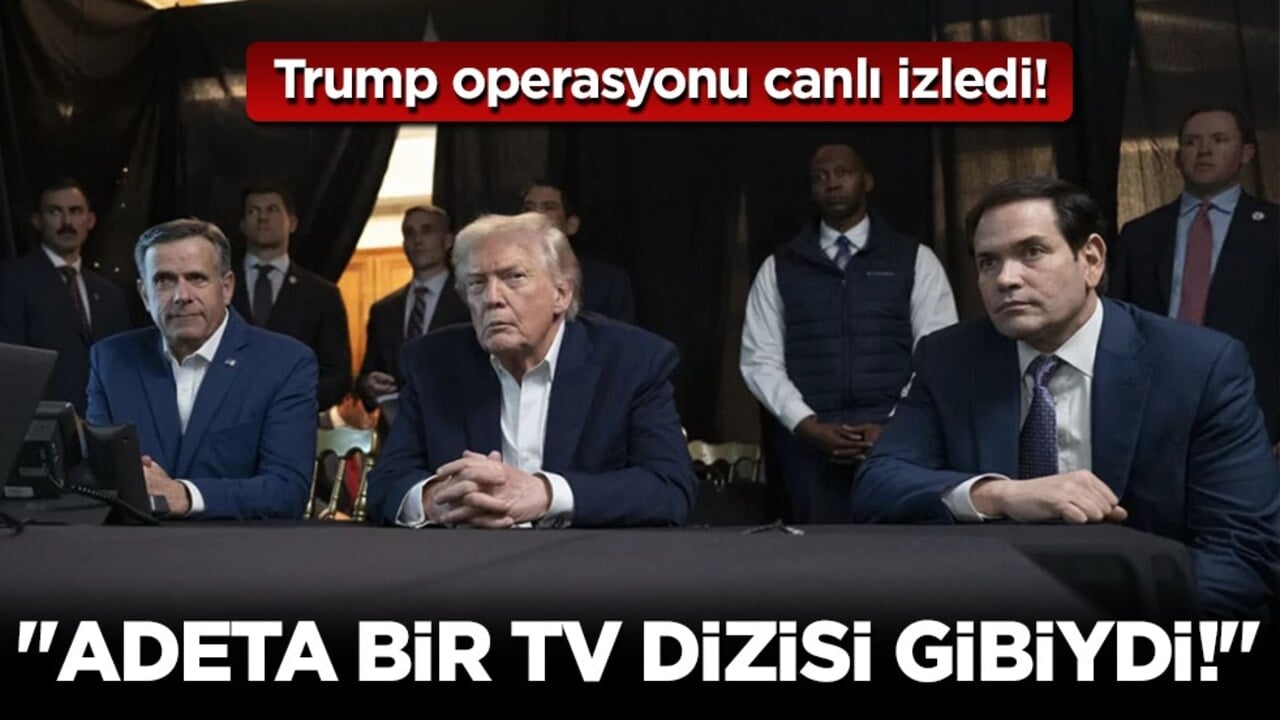 Trump’tan Maduro operasyonu açıklaması: "Adeta bir TV dizisi gibi izledim!"