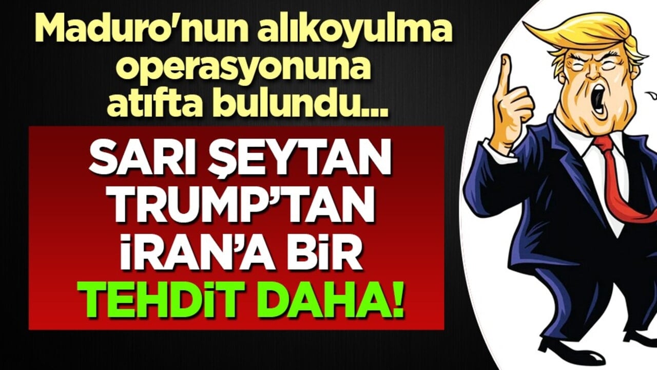 Trump'tan son dakika İran açıklaması geldi! Zaman tükeniyor! Trump'tan İran'a yeni tehdit