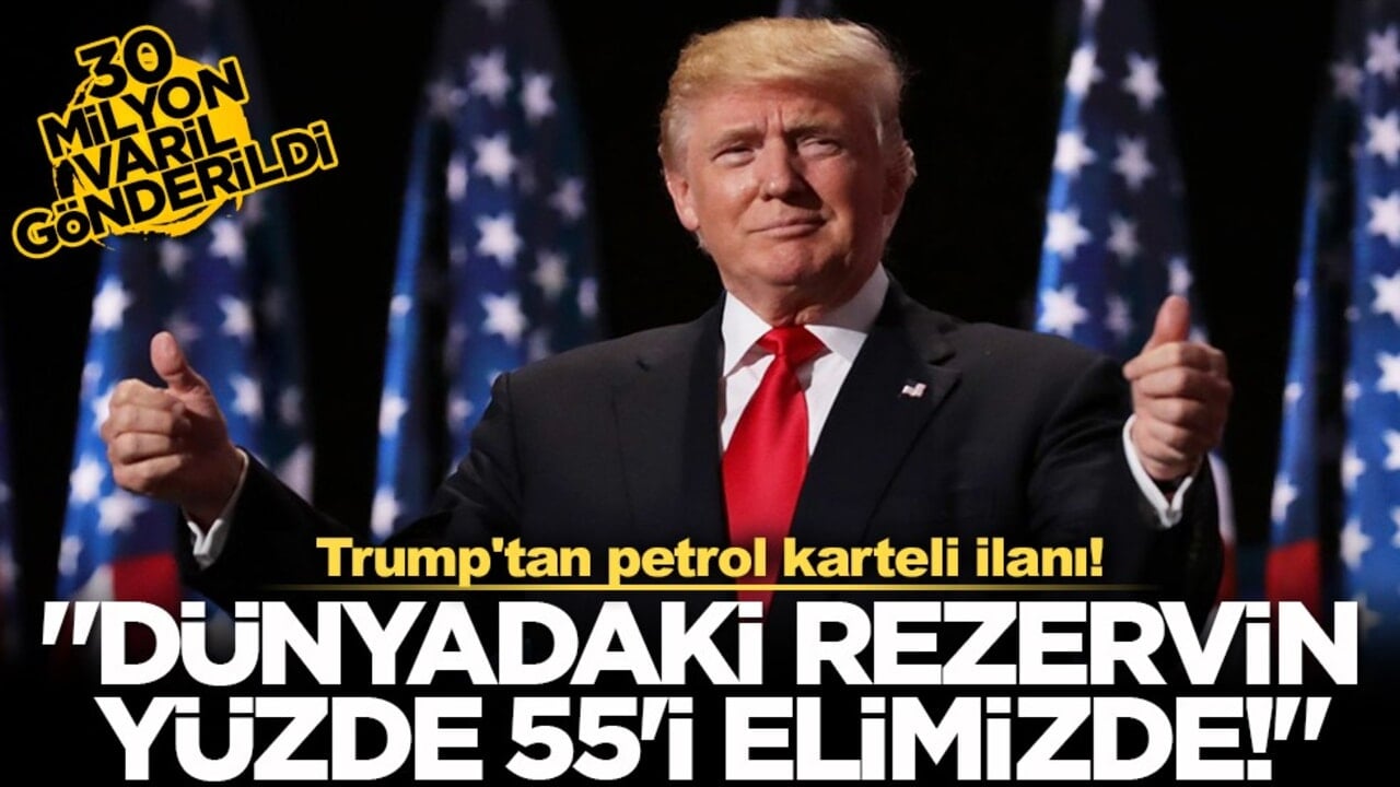 Trump’tan "Venezuela" hamlesi: "Musluğun başı artık bizde!"
