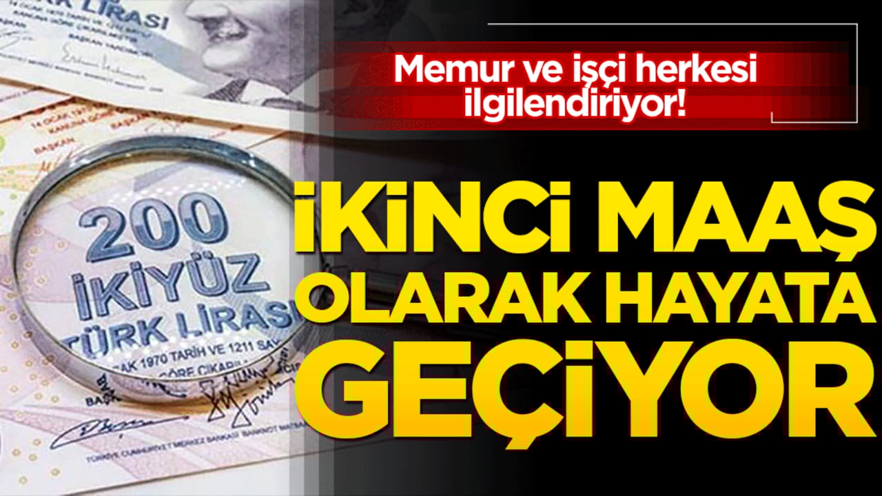 Tüm çalışanlara zorunlu! İkinci maaş olarak gelecek