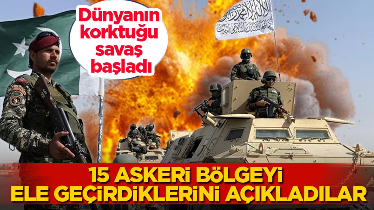 Tüm dünyanın korktuğu savaş başladı! 15 askeri bölgeyi ele geçirdiklerini açıkladılar