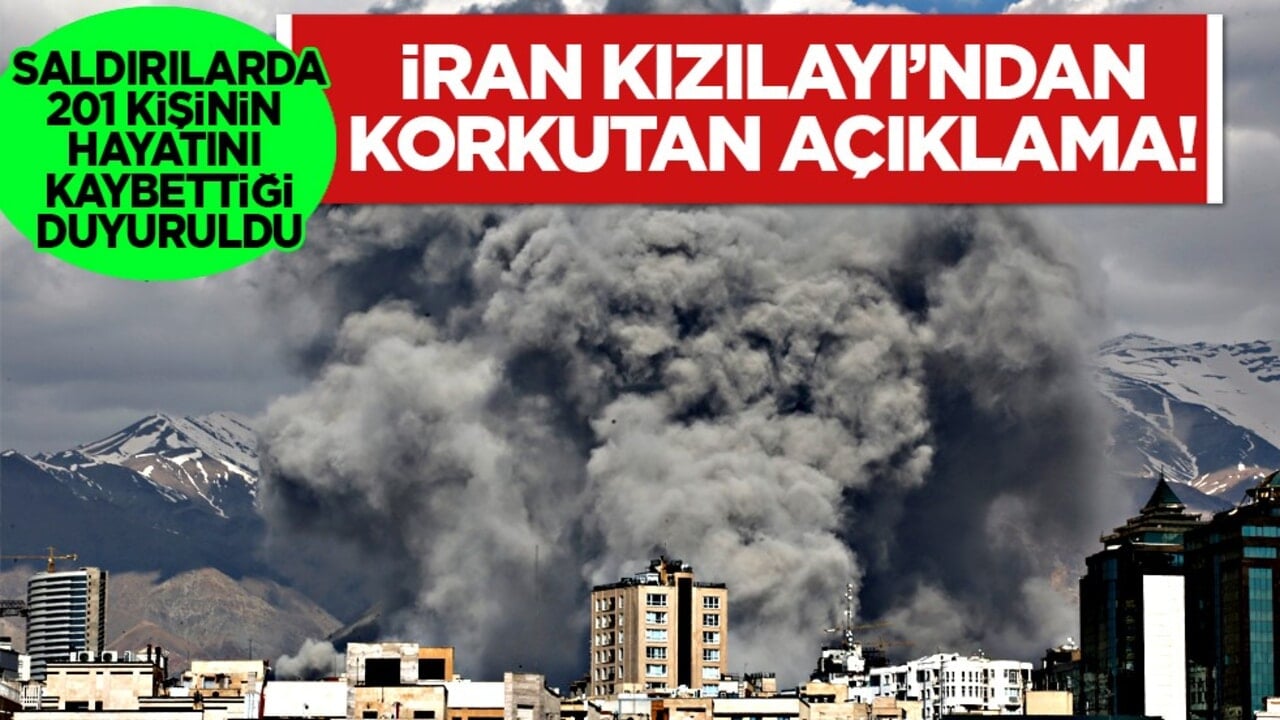 Tüm dünyaya duyuruldu: İran Kızılayı: ABD-İsrail, Tahran'daki Kızılay binasını ve hastanelerin çevresini vuruyor