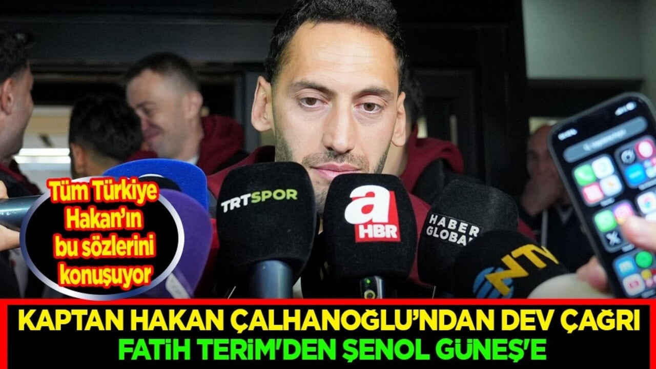 Tüm Türkiye bu sözleri konuşuyor... Kaptandan dev çağrı: Fatih Terim'den Şenol Güneş'e