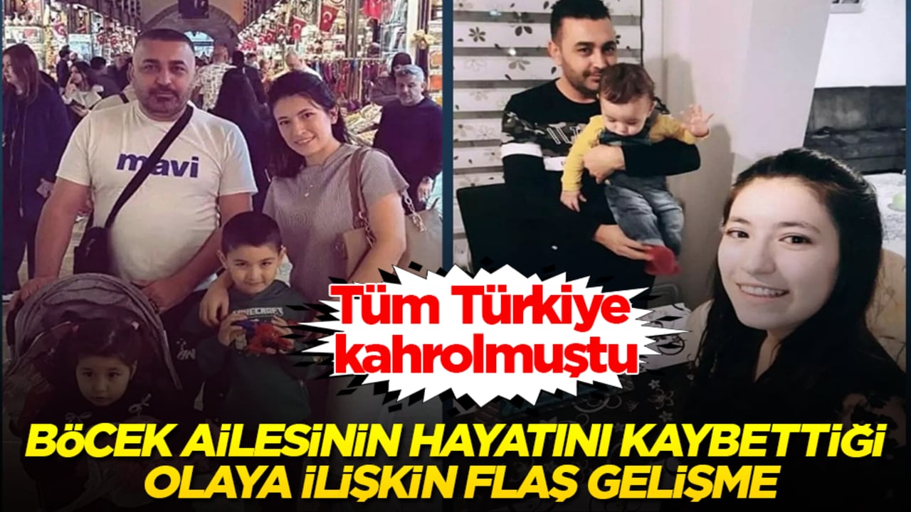 Tüm Türkiye kahrolmuştu! Böcek ailesinin hayatını kaybettiği olaya ilişkin flaş gelişme