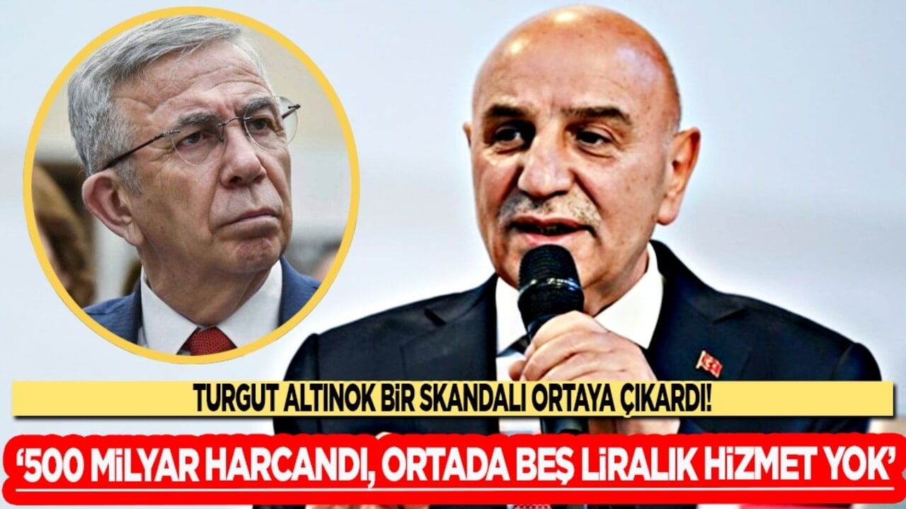 Turgut Altınok bir skandalı ortaya çıkardı: 500 milyar harcandı, ortada beş liralık hizmet yok!