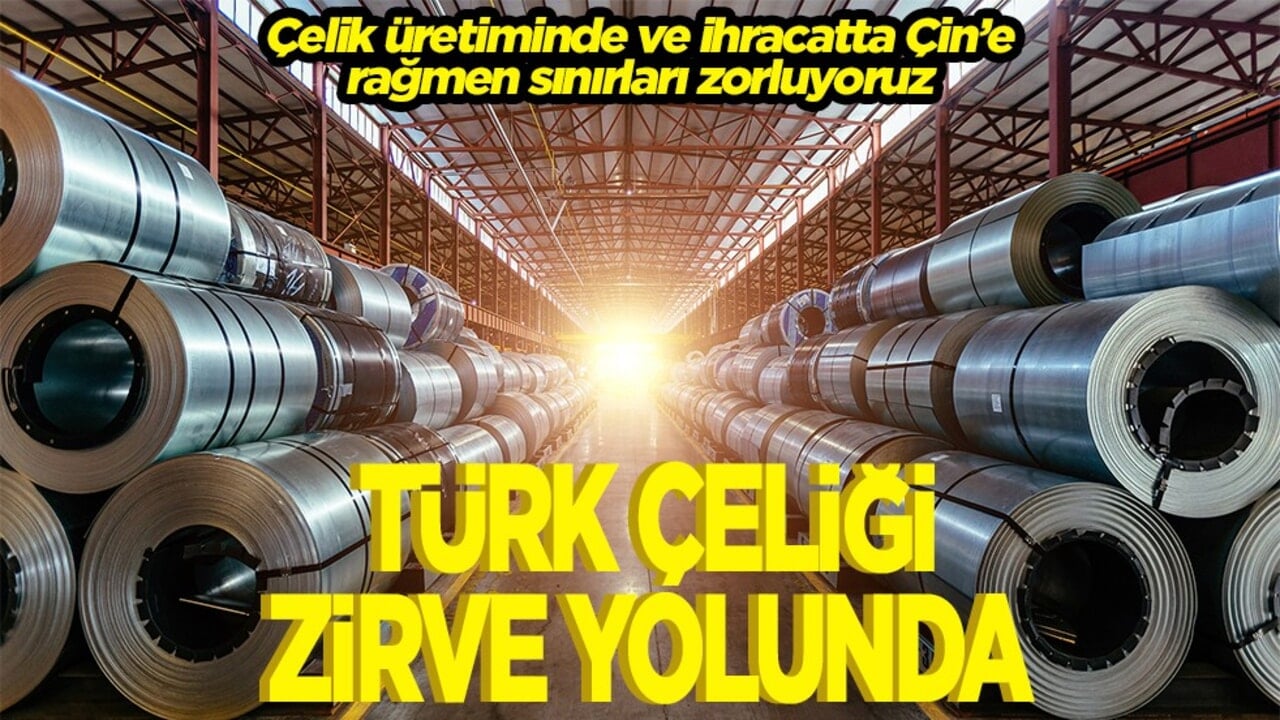 Türk çeliği zirve yolunda