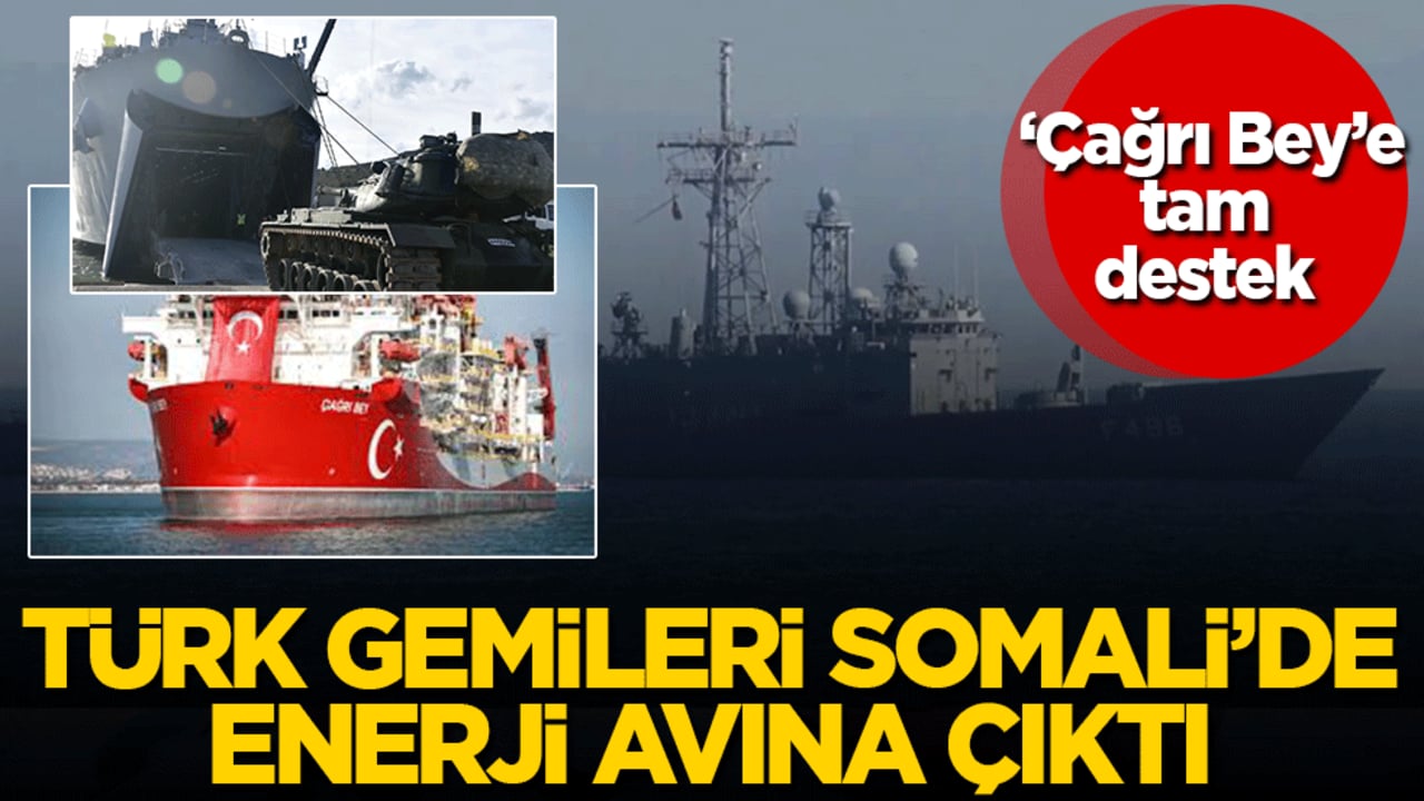 Türk donanması uzak denizlerde sondaj nöbetinde: ‘Çağrı Bey’e çelik zırh!