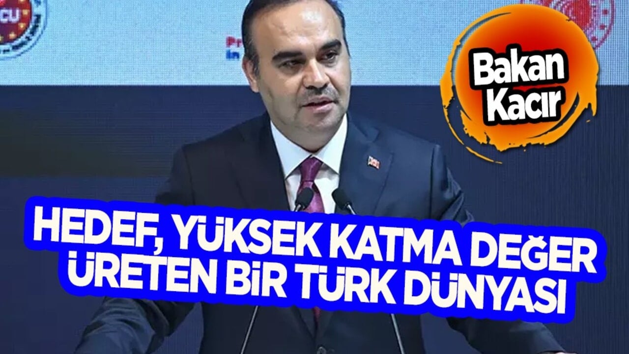 Türk dünyası yeni sanayi çağında güçlü bir aktör olacak! Bakan Kacır duyurdu