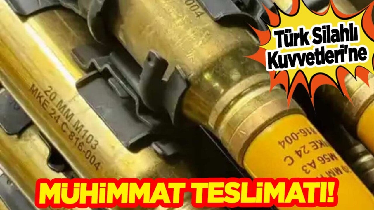 Türk Silahlı Kuvvetleri'ne mühimmat teslimatı tamamlandı! Türk yapımı... Türkiye'nin yükselişi