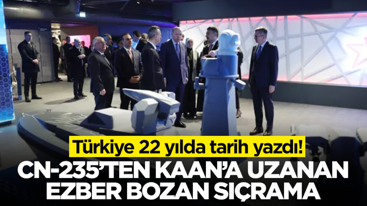 Türkiye 22 yılda tarih yazdı! CN-235’ten KAAN’a uzanan strateji sıçrama