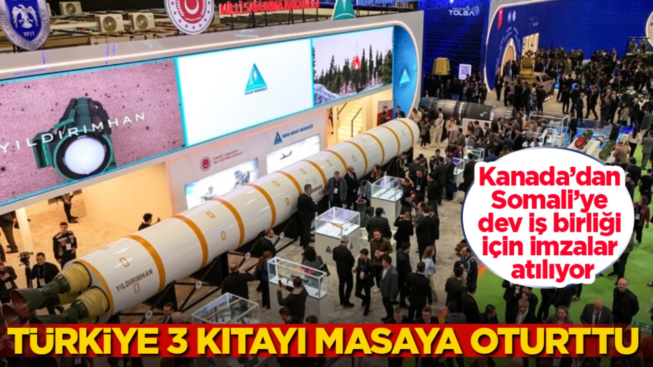 Türkiye 3 kıtayı masaya oturttu! Kanada’dan Somali’ye dev iş birliği için imzalar atılıyor