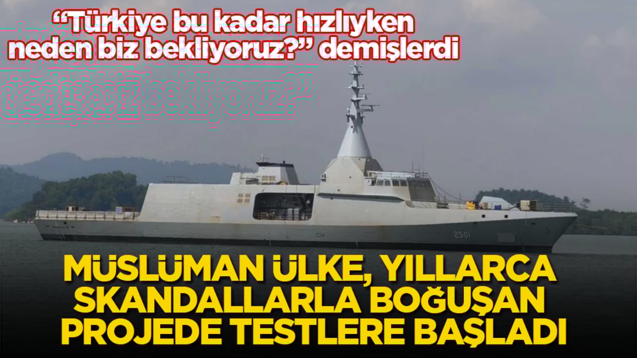 "Türkiye bu kadar hızlıyken neden biz bekliyoruz?" demişlerdi! Müslüman ülke, yıllarca skandallarla boğuşan projede testlere başladı
