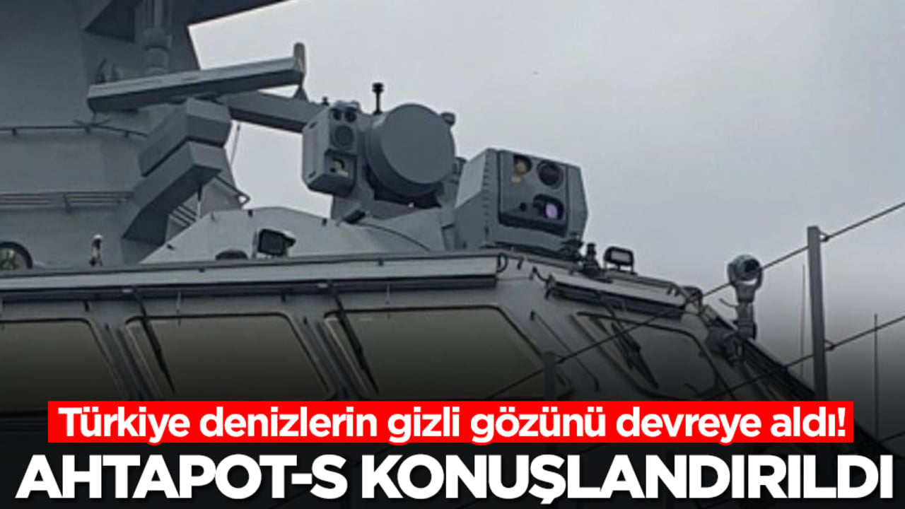 Türkiye denizlerin gizli gözünü devreye aldı: AHTAPOT-S konuşlandırıldı