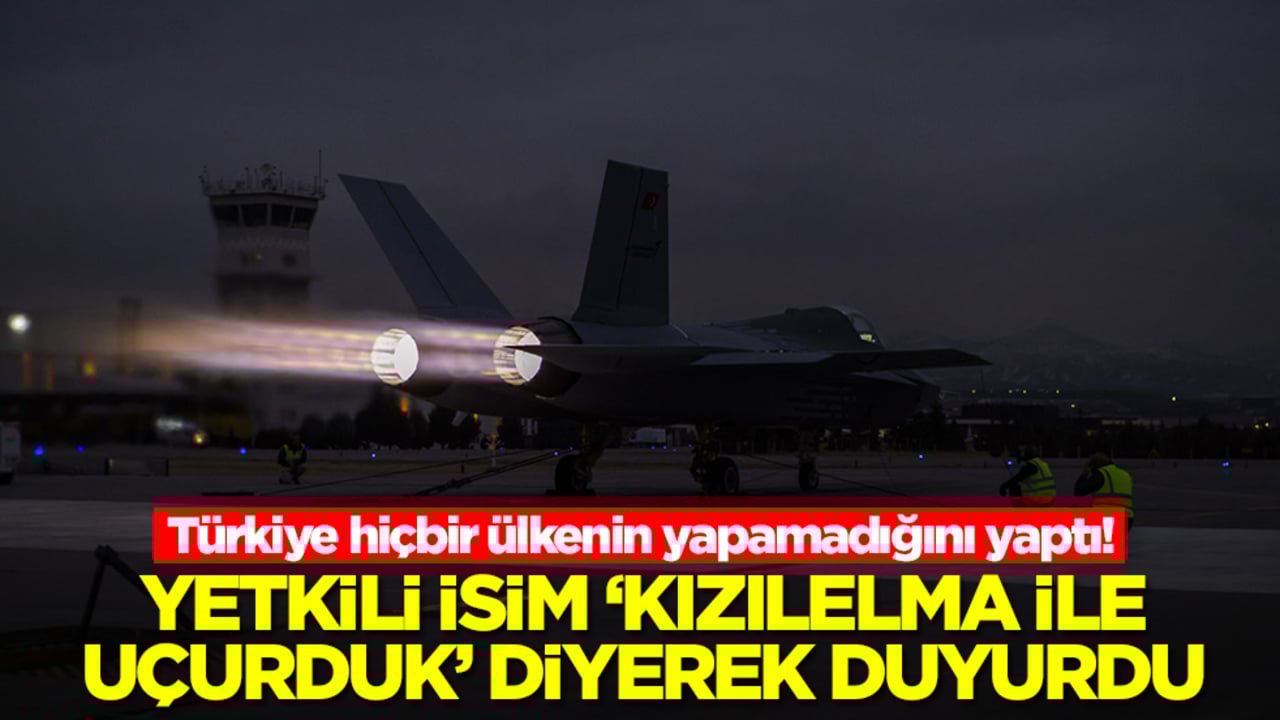 Türkiye hiçbir ülkenin yapamadığını yaptı! 'Bayraktar Kızılelma ile uçurduk' diyerek duyurdu