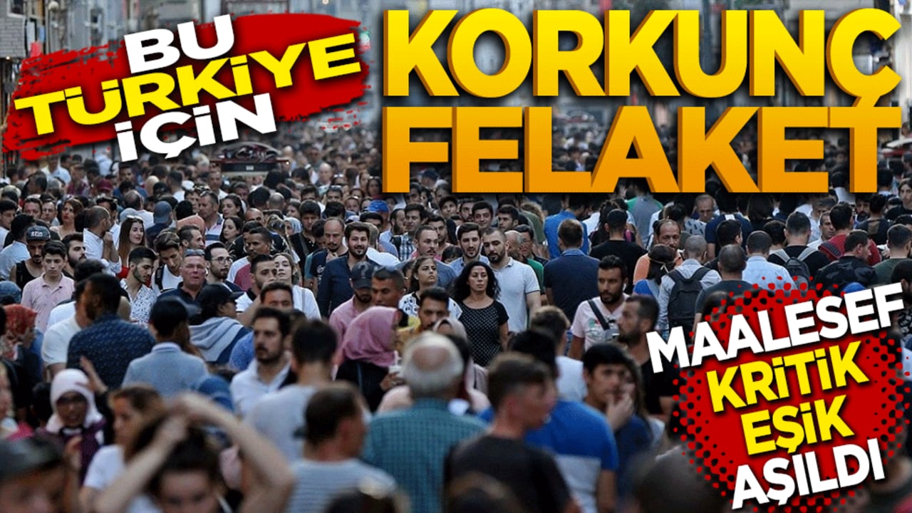 Türkiye için korkunç tehlike! Maalesef kritik eşik açıldı