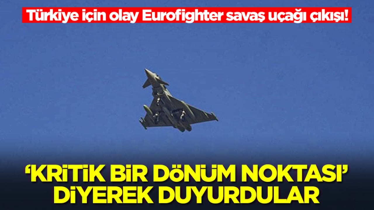 Yunanistan'ın Eurofighter'lar konusunda ikna edemediği ülkeden Türkiye için olay sözler: Bu daha başlangıç