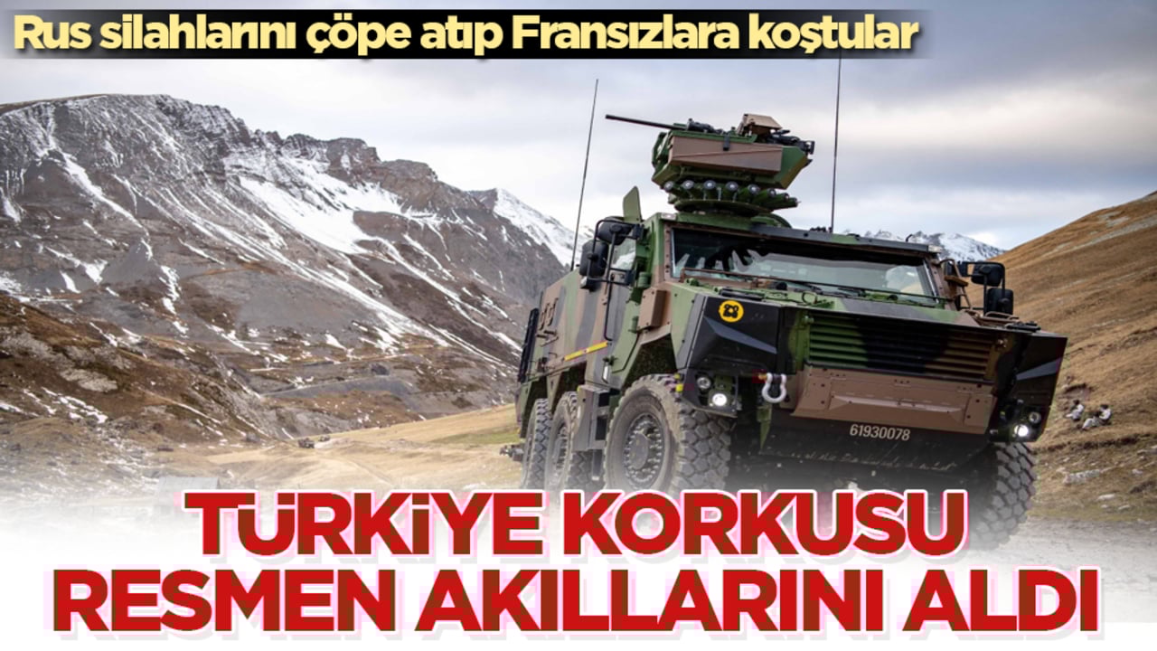 Türkiye korkusu resmen akıllarını aldı! Rus silahlarını çöpe atıp Fransızlara koştular