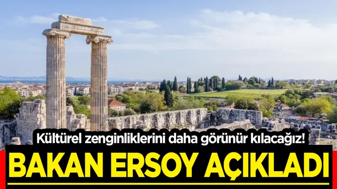 Türkiye Kültür Yolu Festivali ilk kez Aydın'da! Bakan Ersoy: Aydın'ın kültürel zenginliklerini daha görünür kılacağız