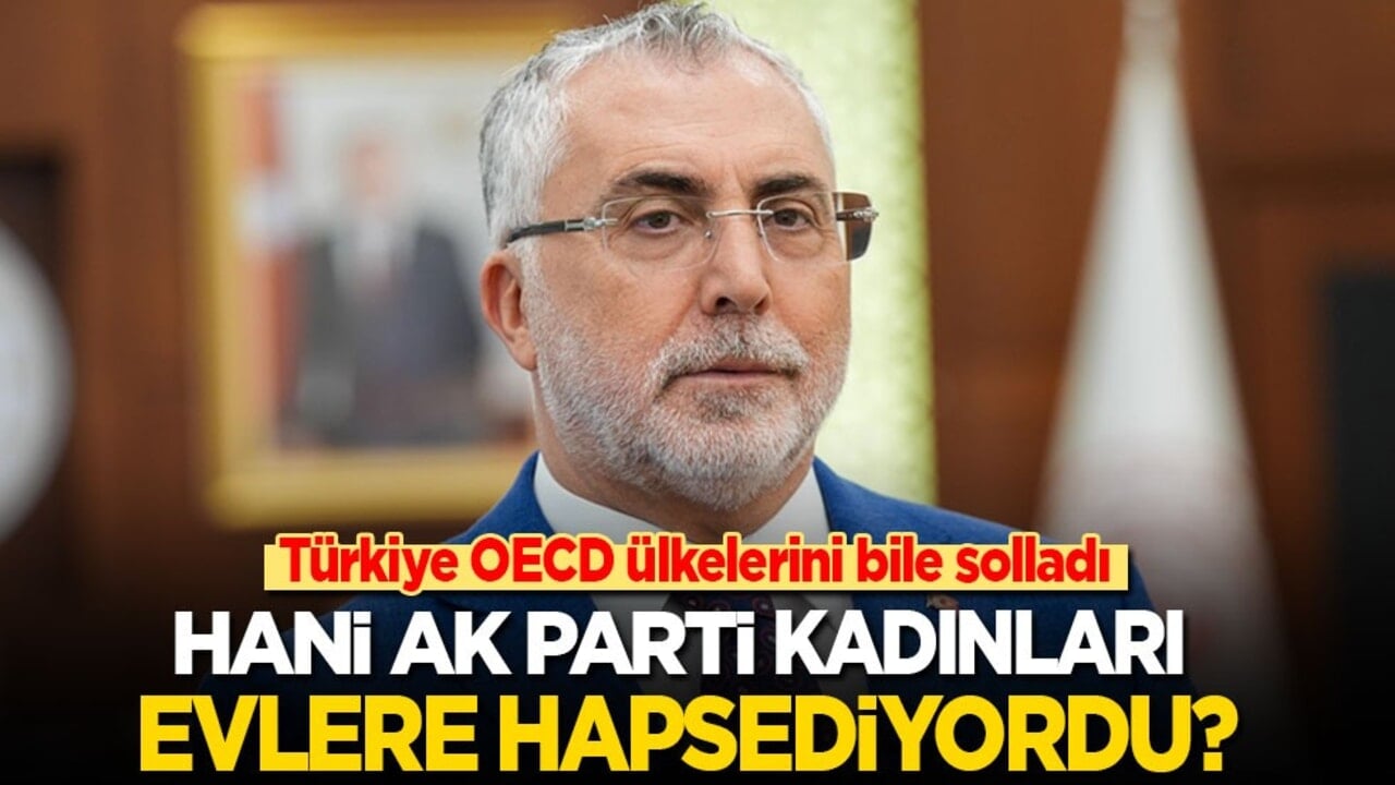 Türkiye OECD ülkelerini bile solladı: Hani Ak Parti kadınları eve hapsediyordu?