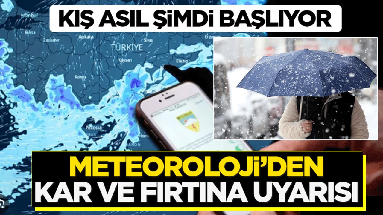 Türkiye Sibirya ve Balkanlar'ın kıskacında: Kar ve fırtına geliyor!