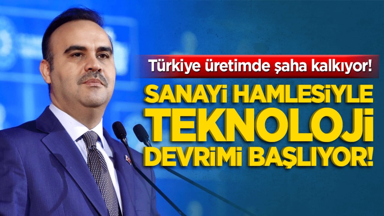 Türkiye üretimde şaha kalkıyor! Sanayi hamlesiyle teknoloji devrimi başlıyor!