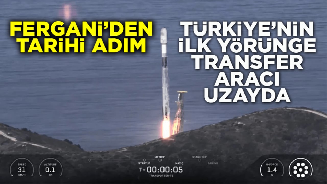Türkiye uzay yolculuğunda yeni bir sayfa açtı! FGN TUG S01 Uzayda