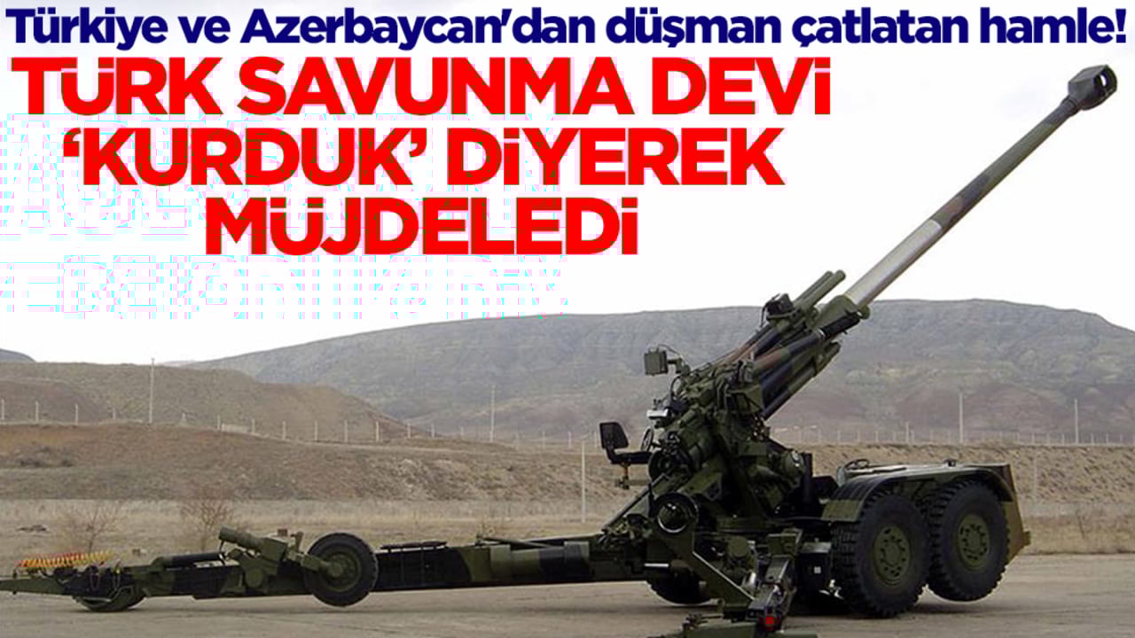 Türkiye ve Azerbaycan'dan düşman çatlatan hamle! Türk savunma devi 'kurduk' diyerek duyurdu