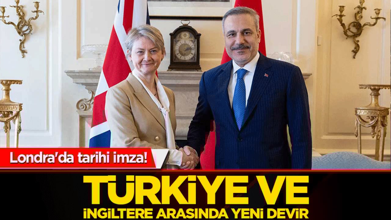 Türkiye ve İngiltere arasında yeni devir: Stratejik Ortaklık Belgesi imzalandı!