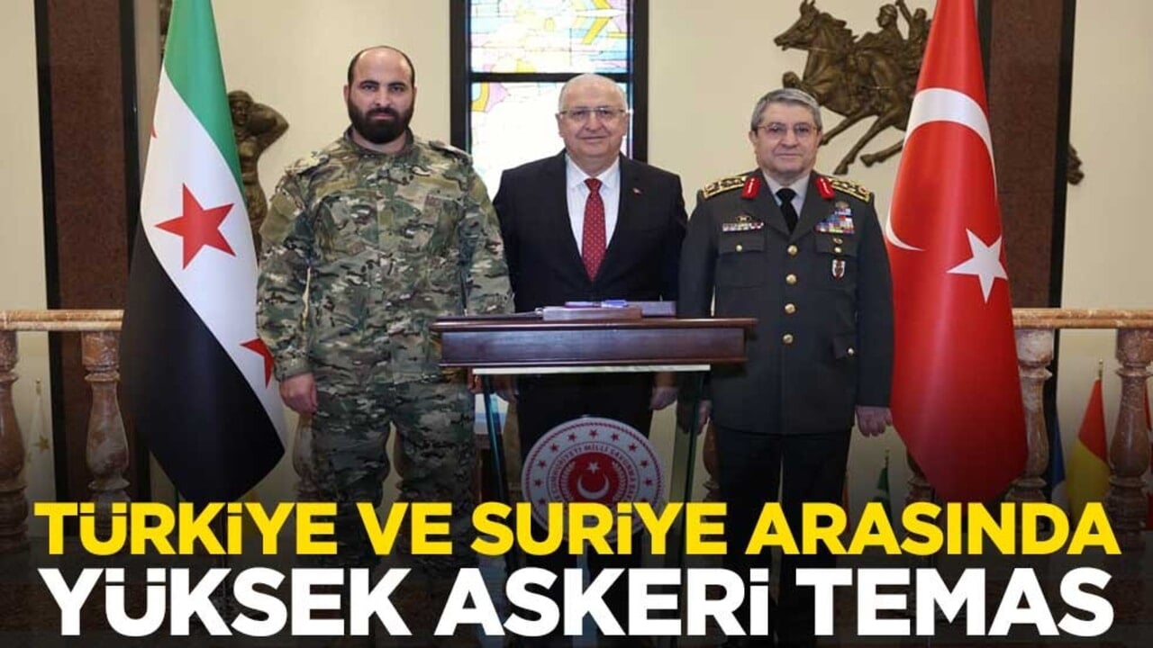 Türkiye ve Suriye arasında yüksek askeri temas