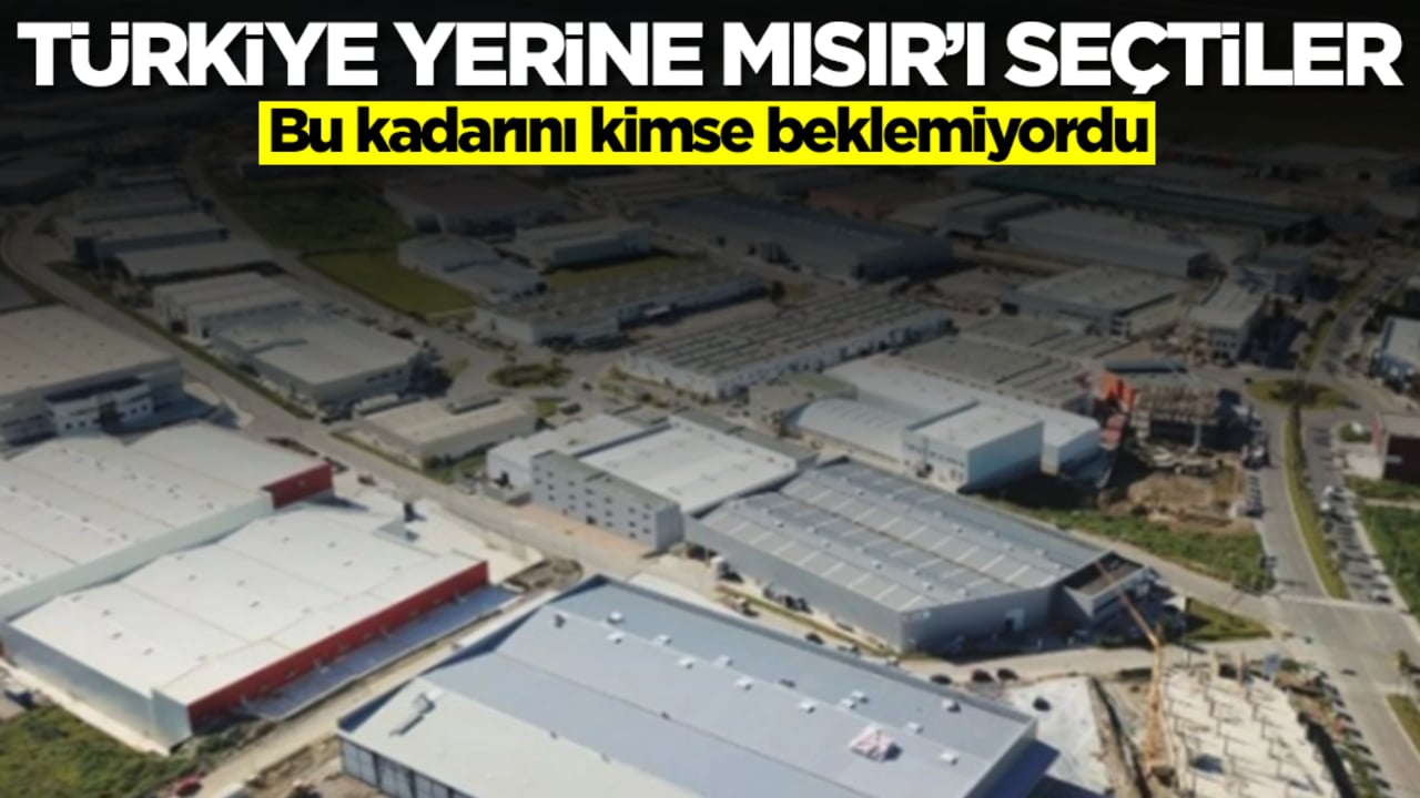 Türkiye yerine Mısır'ı seçtiler! Bu kadarını kimse beklemiyordu