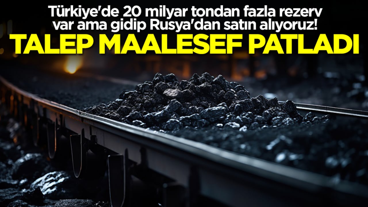 Türkiye'de 20 milyar tondan fazla rezerv var ama gidip Rusya'dan satın alıyoruz! Talep maalesef patladı