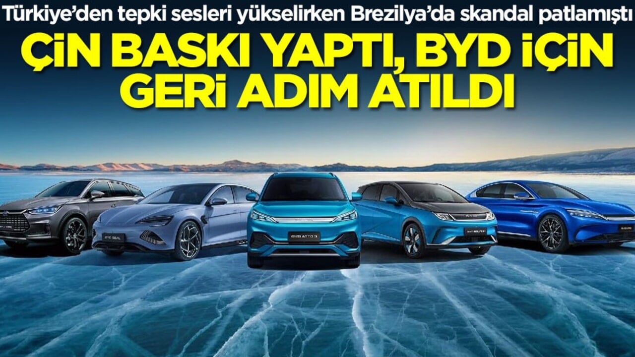 Türkiye'de fabrika kuracaklardı! Çin hükümeti baskı yaptı, BYD için geri adım atıldı