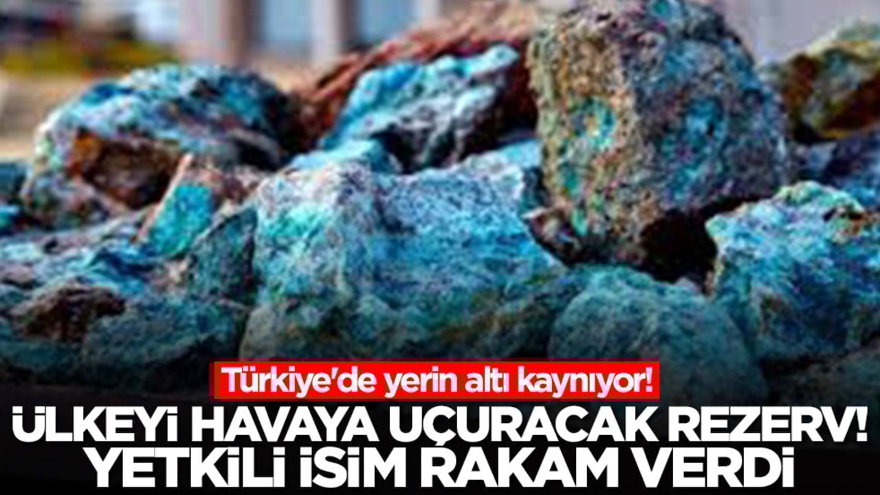 Türkiye'de yerin altı kaynıyor! Ülkeyi havaya uçuracak rezerv, yetkili isim rakam verdi
