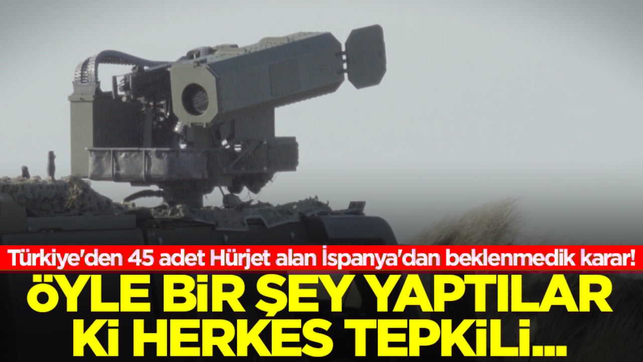 Türkiye'den 45 adet Hürjet alan İspanya'dan beklenmedik karar! Öyle bir şey yaptılar ki herkes tepkili