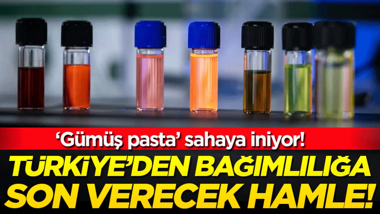 Türkiye'den bağımlılığa son verecek hamle: 'Gümüş pasta' sahaya iniyor!