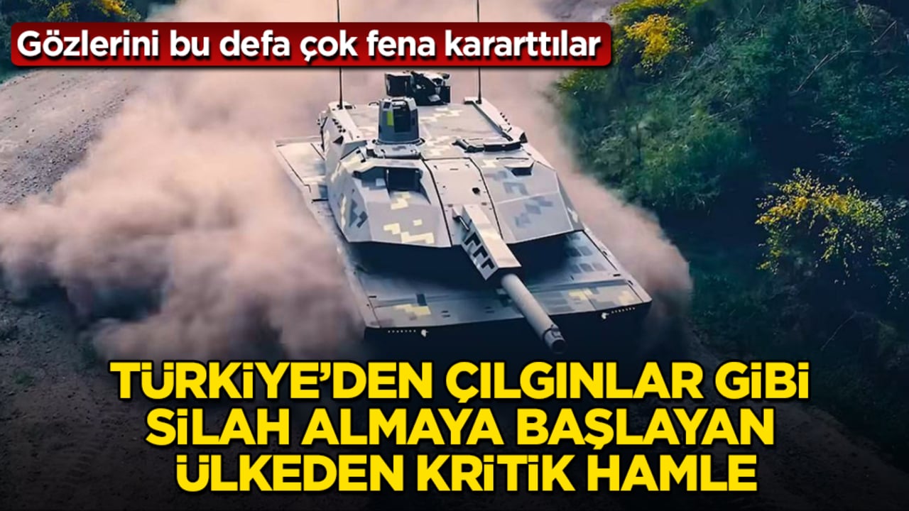 Türkiye’den çılgınlar gibi silah almaya başlayan ülkeden kritik hamle! Gözlerini bu defa çok fena kararttılar