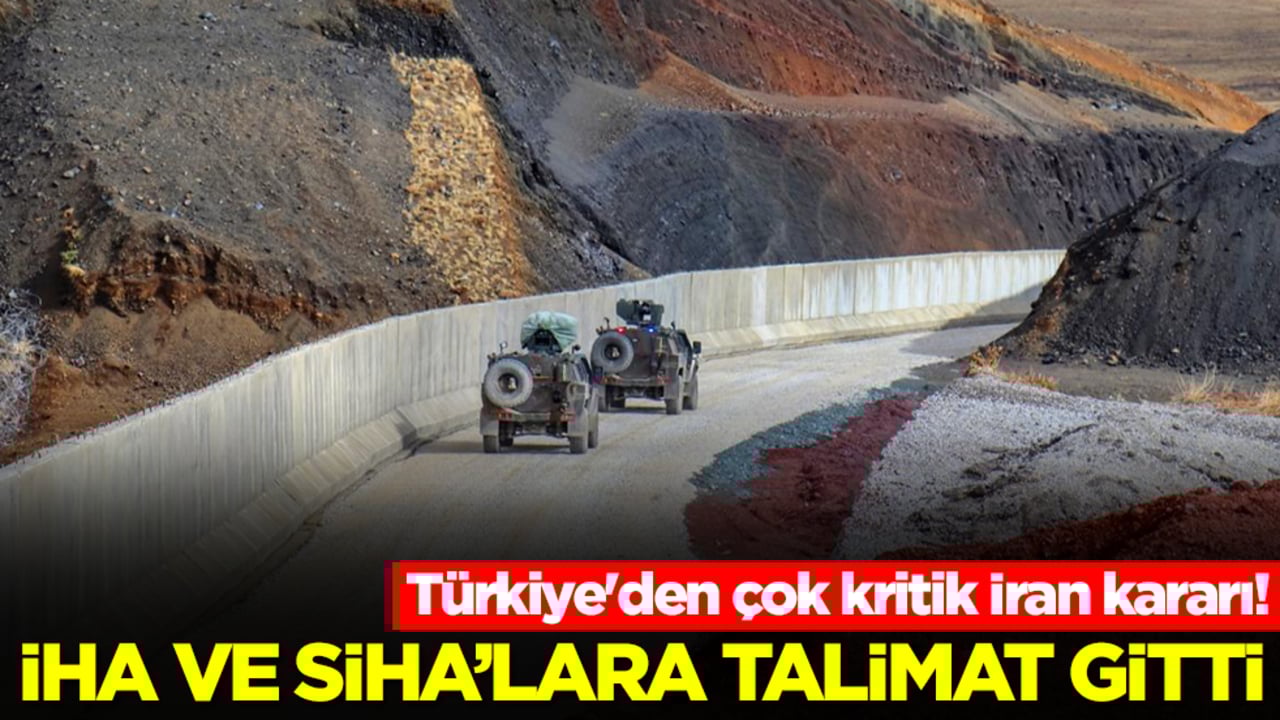 Türkiye'den çok kritik İran kararı! İHA ve SİHA'lar peş peşe havalandı