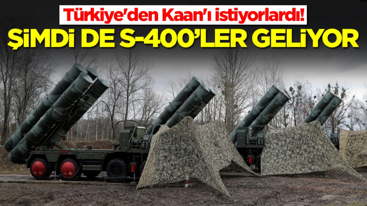 Türkiye'den Kaan'ı istiyorlardı! Şimdi de S-400 hava savunma sistemleri geliyor