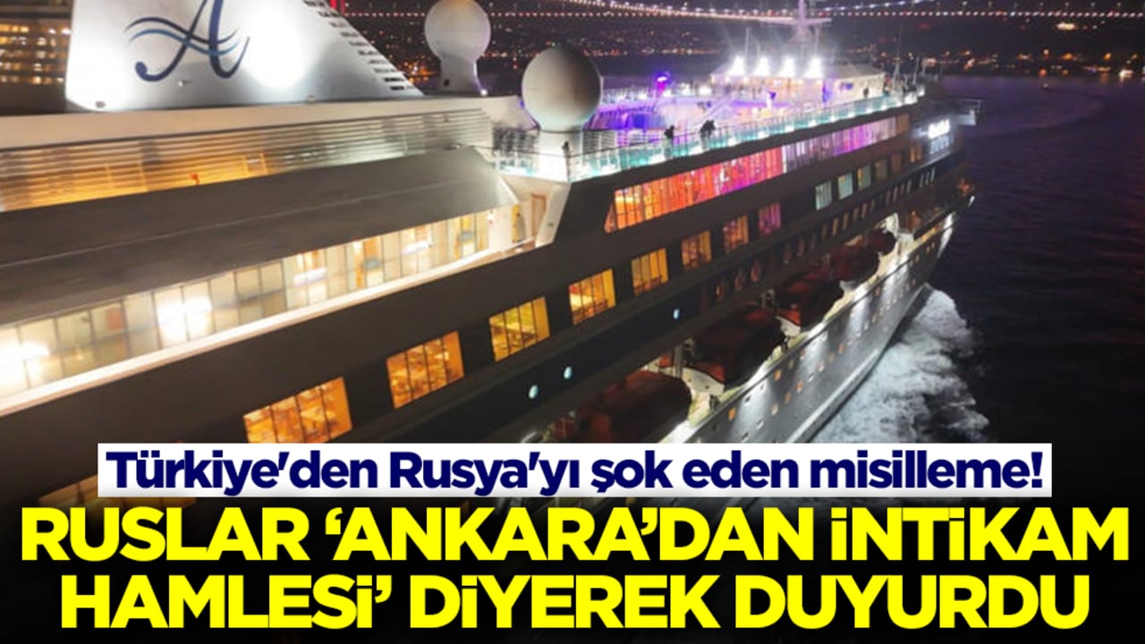 Türkiye'den Rusya'yı şok eden misilleme! Ruslar 'Ankara'dan intikam hamlesi' diyerek duyurdu