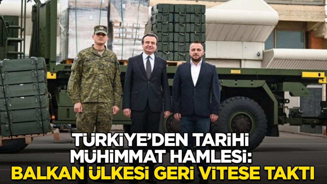 Türkiye’den tarihi mühimmat hamlesi: Balkan ülkesi geri vitese taktı
