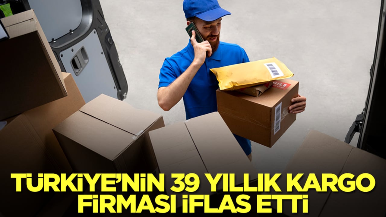 Türkiye'nin 39 yıllık kargo devi sessiz sedasız iflas etti