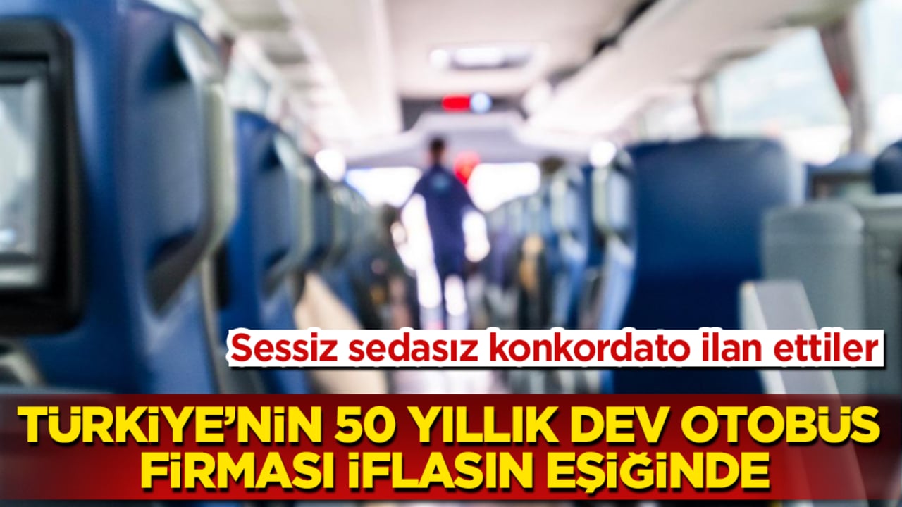 Türkiye’nin 50 yıllık dev otobüs firması iflasın eşiğinde! Sessiz sedasız konkordato ilan ettiler