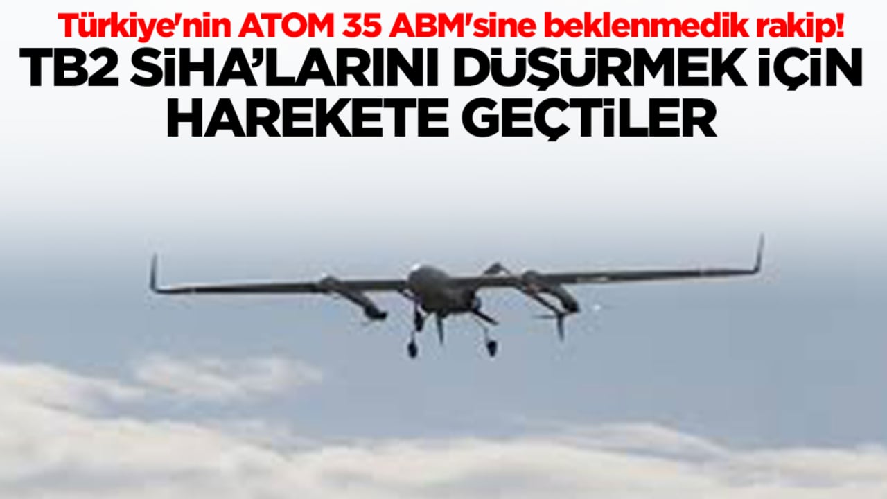 Türkiye'nin ATOM 35 ABM'sine beklenmedik rakip! TB2 SİHA'ları düşürmek için harekete geçtiler