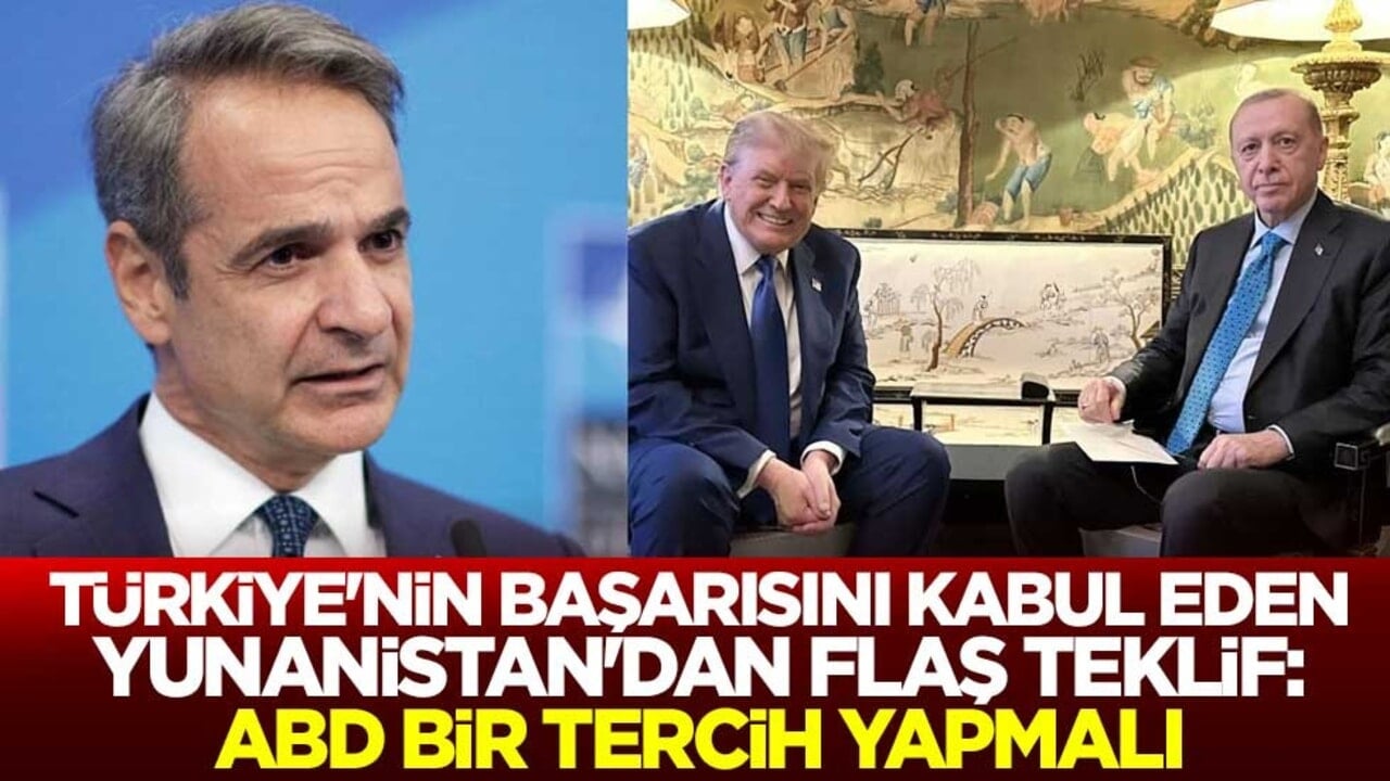 Türkiye'nin başarısını kabul eden Yunanistan'dan açıklama: ABD bir tercih yapmalı