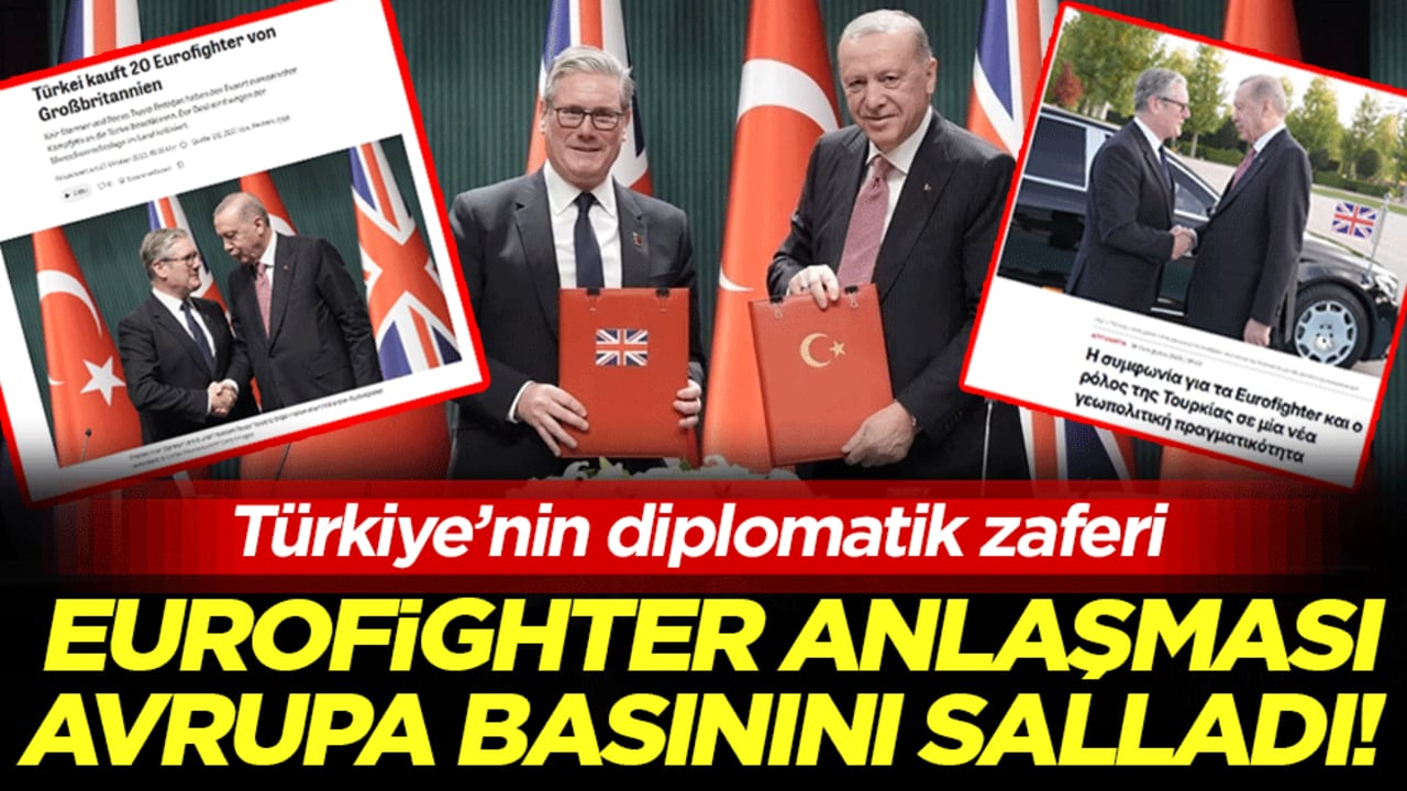 Türkiye’nin diplomatik zaferi: Eurofighter anlaşması Avrupa basınını salladı!