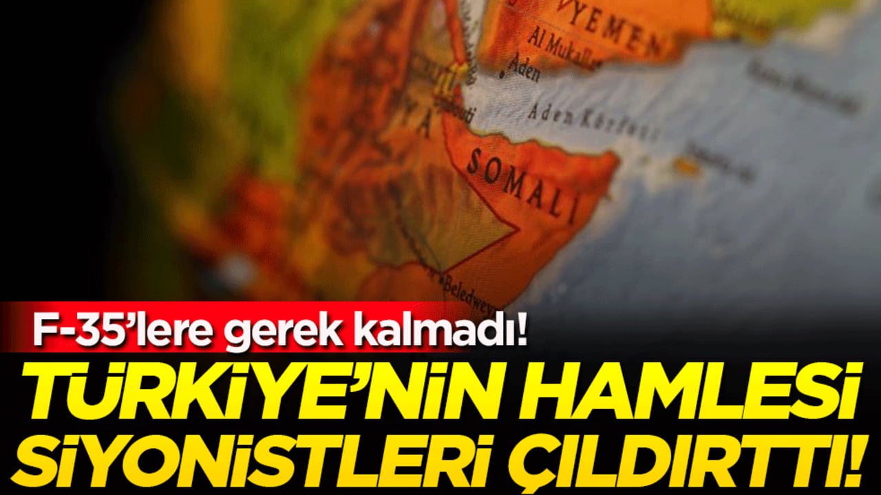 Türkiye'nin hamlesi siyonistleri çıldırttı! F-35'lerin önemi kalmadı!